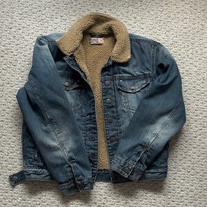 The children’s place Sherpa Jean jacket